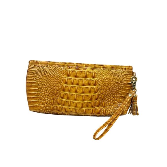 Brahmin Wristlet Leather Wristlet Yell - Picture 2 of 8
